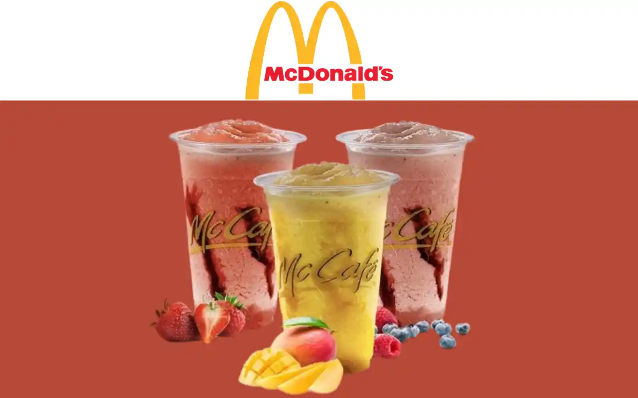 mcdonald's drinks menu