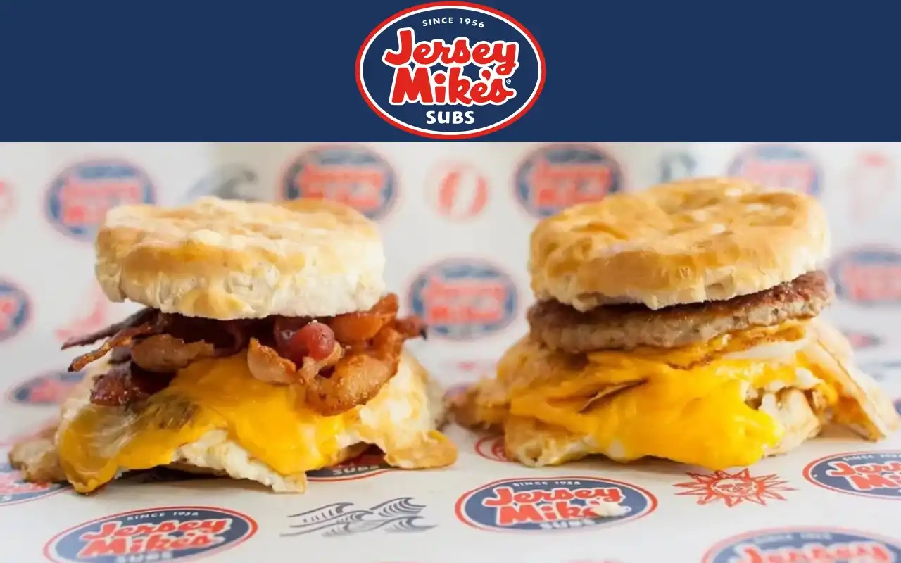 jersey mike's breakfast