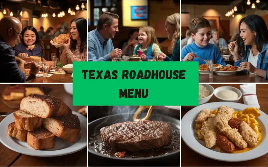 Texas Roadhouse menu with prices