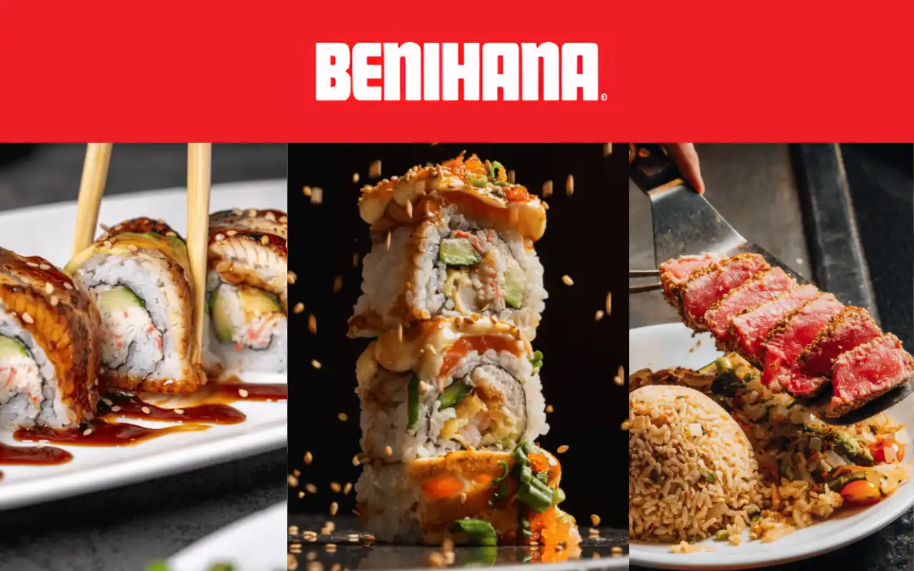 benihana dinner menu