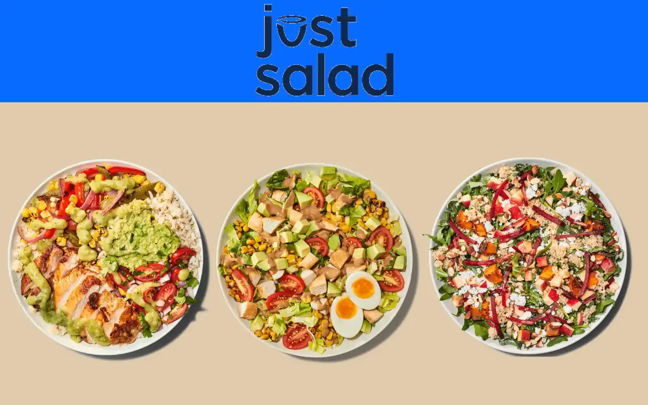 just salad menu