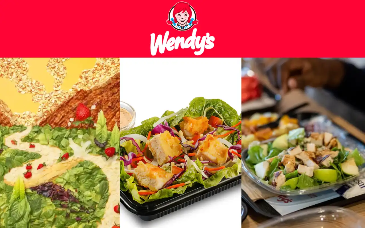 wendy's salad menu with prices