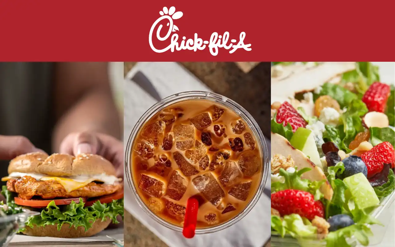 chick fil a dinner menu